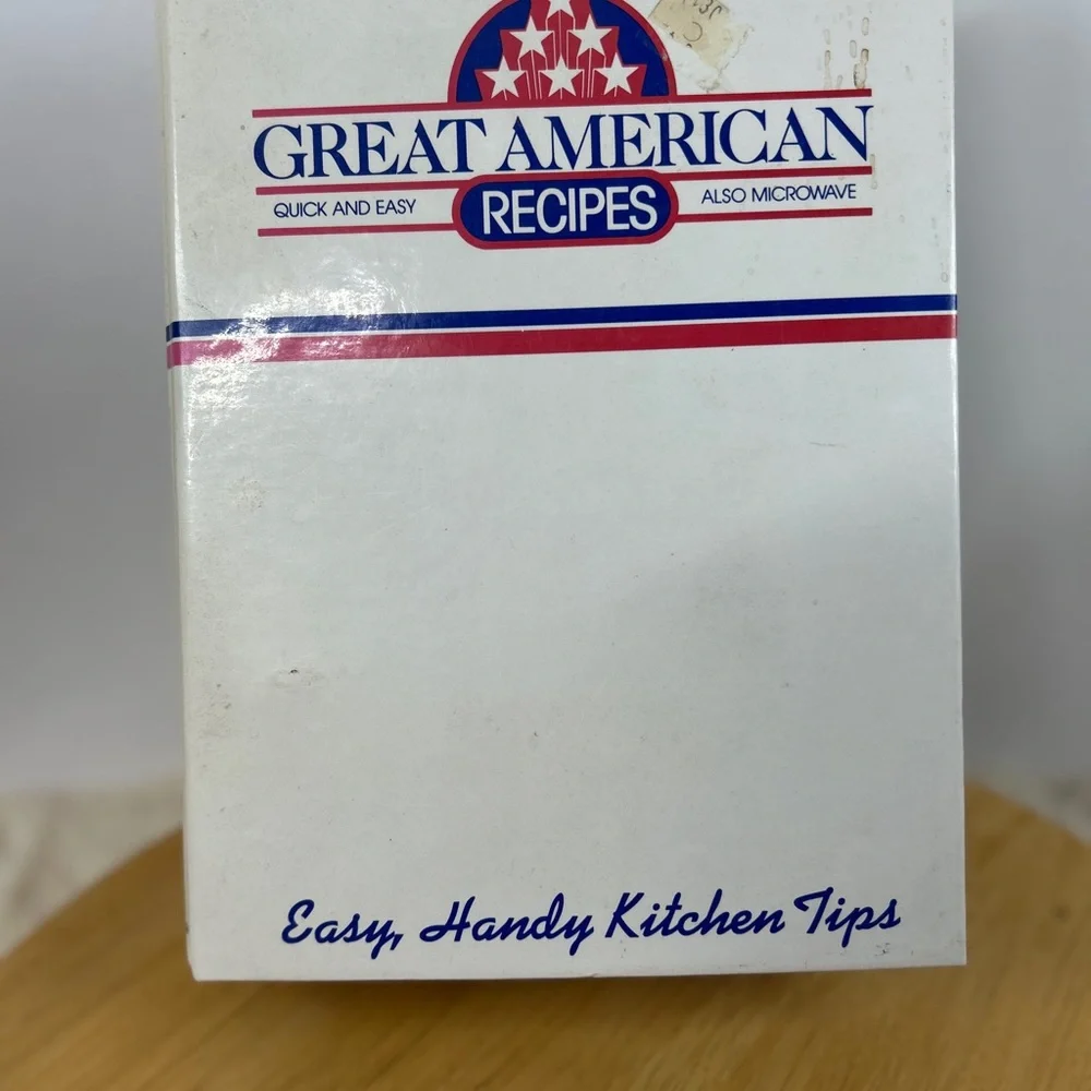 Vintage Great‎ American Recipes Cookbook